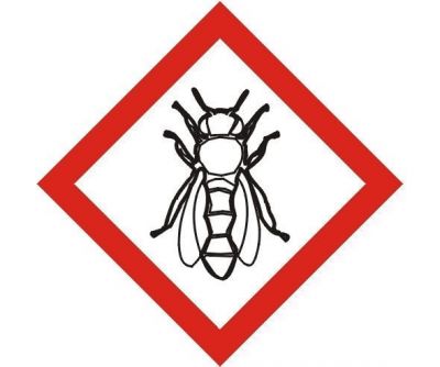 Posebno bodite  pozorni na znak čebele v rdečem okvirju.